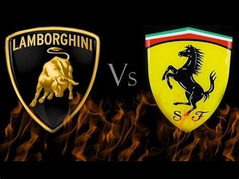 Ferrari And Lamborghini Logo - thewayback12010