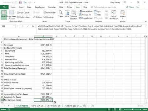 How to Create an Excel 2019 Summary Report - dummies