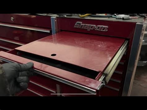 Snap on Tool Box Owners Manual + How to change your Drawer Slides - YouTube