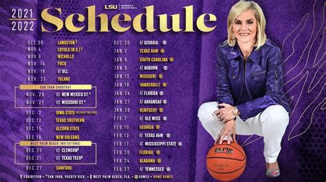 BRPROUD | LSU Women’s Basketball announces schedule for 2021-22 season