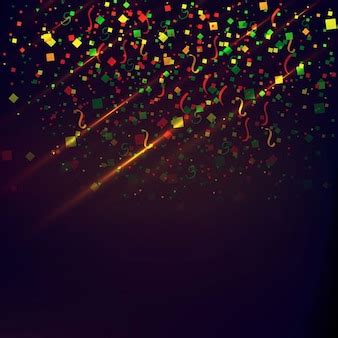 Free Vector | Bright colorful confetti background