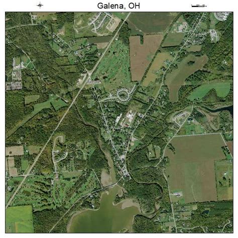 Aerial Photography Map of Galena, OH Ohio