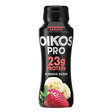 Oikos Pro 23g Protein Drink - Strawberry Banana - Shop Yogurt at H-E-B