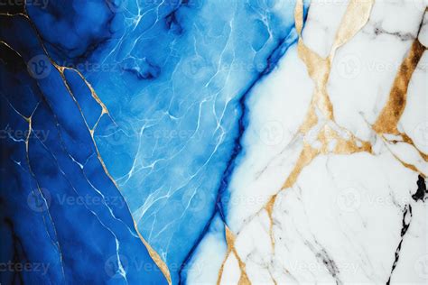 Elegant Blue, White, and Gold Marble Texture for high-end designs ...