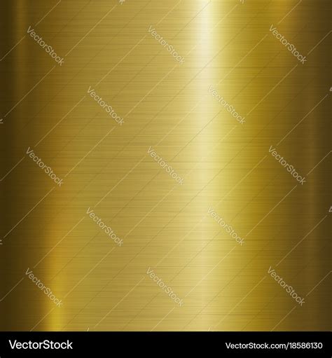 Gold metal texture background Royalty Free Vector Image