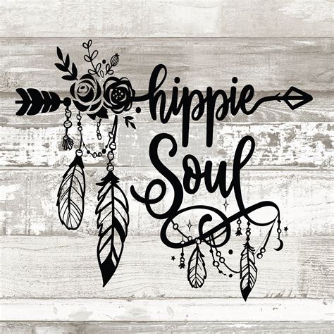 Hippie Soul Decal - Etsy