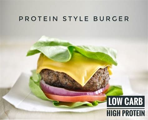 Protein Style Beef Burger | Just Get Fit