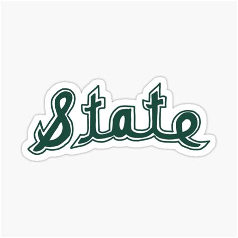 Michigan State Stickers | Redbubble