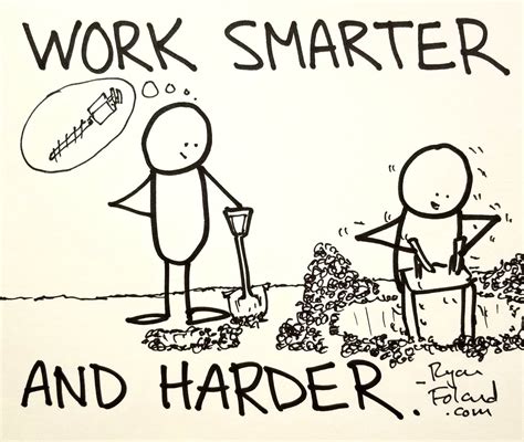 Work Smarter Not Harder Bunny Clipart