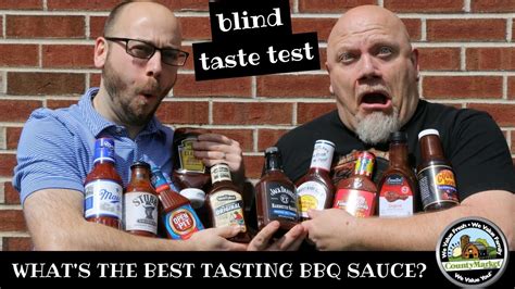 What's the Best Tasting BBQ Sauce? Barbecue Sauce Blind Taste Test - EJHayes