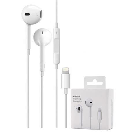 Wired lightning earphones Popup windows headphones with mic for iPhone ...