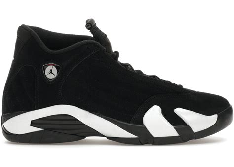 Jordan 14 Retro Black White Men's - 487471-016 - US