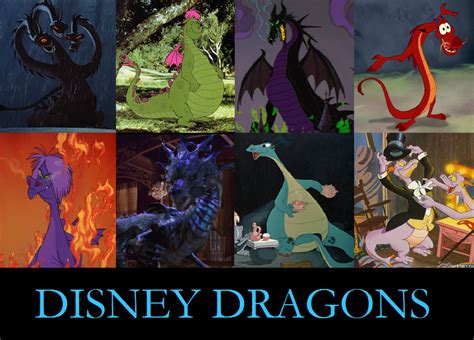 disney_dragons | Disney dragon, Disney collage, Disney day