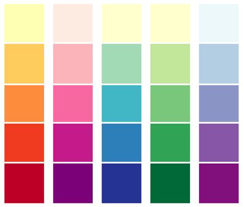 Sequential Color Palette