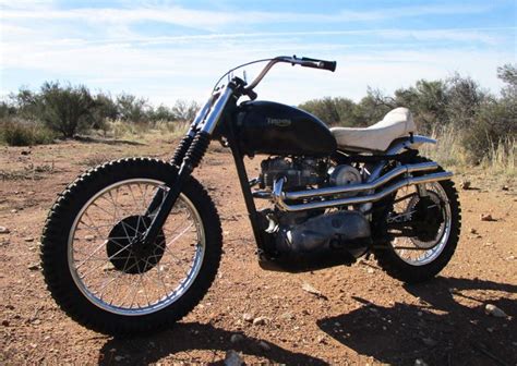 Desert Sled – 1956 Triumph Trophy TR6 | Bike-urious