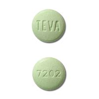 TEVA 7202 Pill - pravastatin 40 mg