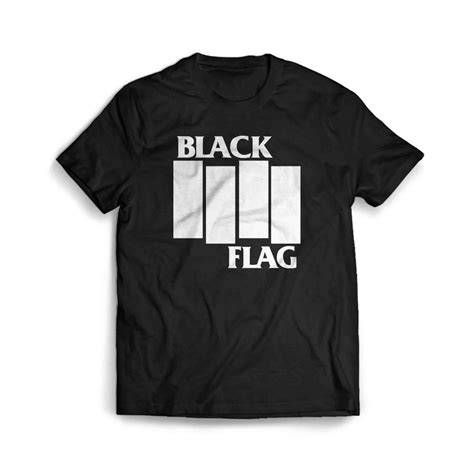 Black Flag Logo Man's T-Shirt