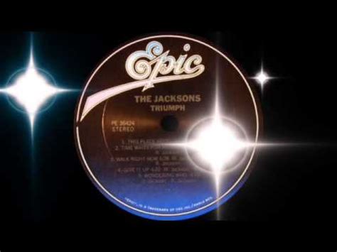 The Jacksons - Walk Right Now (Epic Records 1980) - YouTube