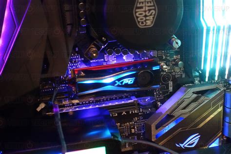 ADATA Shows off XPG Storm RGB M.2 SSD Heatsink | TechPowerUp