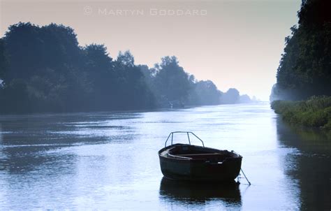 Dawn on the river Somme Northern France - Martyn Goddard Images