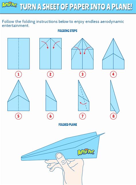 Printable Paper Airplane Templates - Printable Calendars AT A GLANCE