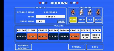 College Teams in Retro Bowl : r/RetroBowl