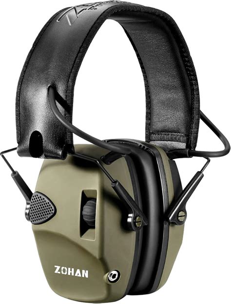 ZOHAN 054 Electronic Shooting Ear Defenders,Active Noise Reduction ...