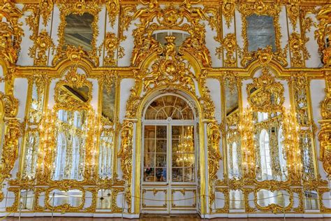 Ornate Interior Of The Catherine Palace Stock Photo - Image: 51677755