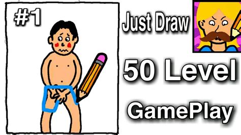 Just Draw - Gameplay Walkthrough Part 1 (Android,iOS) - YouTube