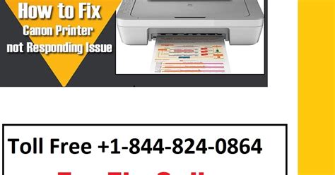 How to Troubleshoot Canon Printer Not Responding Error?