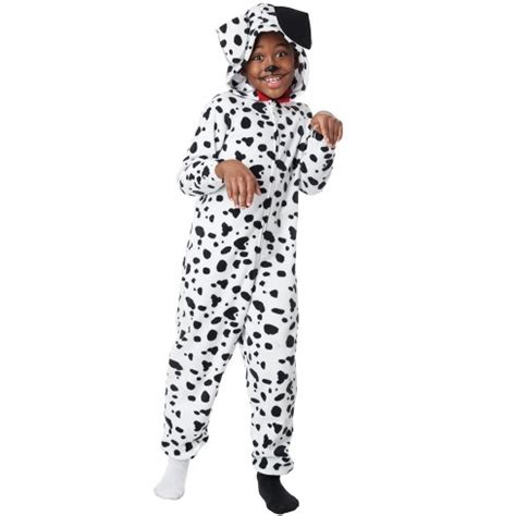 California Costumes Dalmatian Pup Fleece Jumpsuit Child Costume : Target