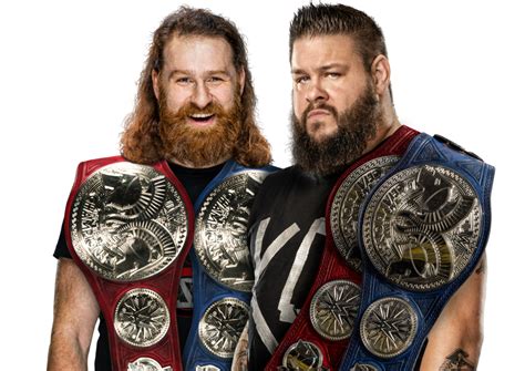 Kevin Owens and Sami Zayn WWE Tag Team Champions by ambrose2k on DeviantArt