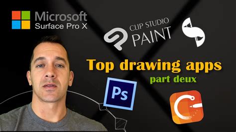 Surface Pro X - Photoshop, Clip Studio Paint, Sketchable, Concepts ...