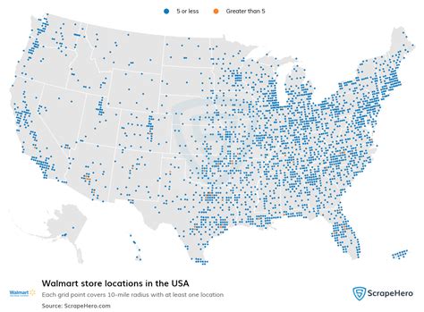 List of all Walmart store locations in the USA - ScrapeHero Data Store