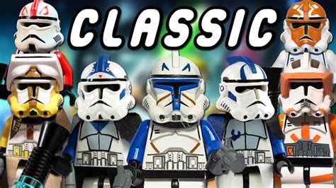 Classic-Style Custom LEGO Clone Troopers - YouTube