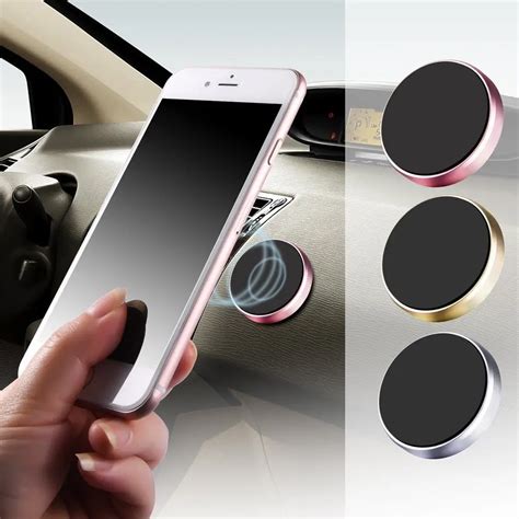 Mini Magnetic Mobile Phone Holder Car Dashboard Bracket Cell Phone ...