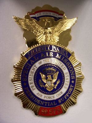 AF one SF (SP) badge | Badge from Air Force Security Forces … | Flickr