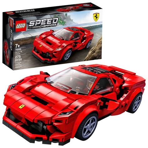 LEGO Speed Champions Ferrari F8 Tributo 76895 Fast Racing Model Car Set ...