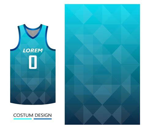 basketball jersey pattern design template. dark blue abstract background for fabric pattern ...