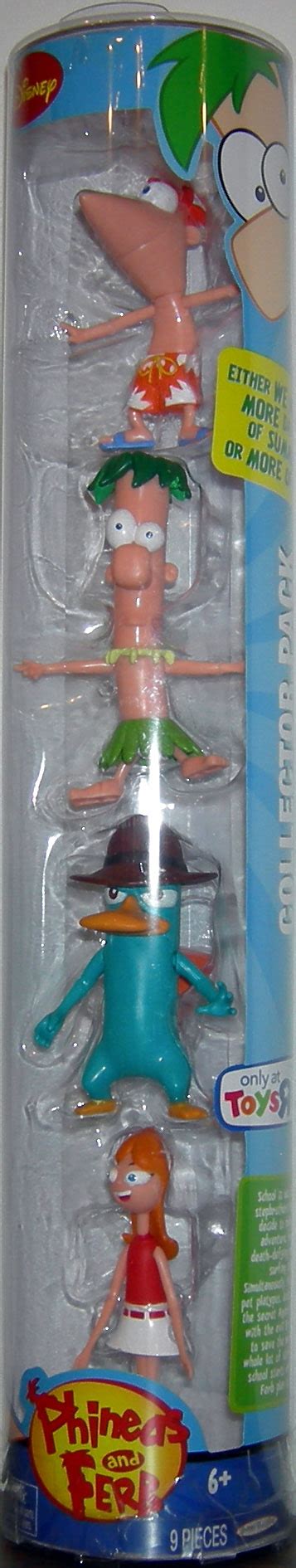 Phineas Ferb Agent P Candace Action Figures Jakks