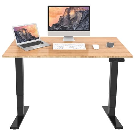 Buy FLEXISPOT EC5 Classic 3 Stages Dual Motor Electric Standing Desk 48x24 Inches Whole-Piece ...