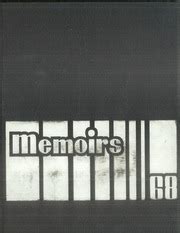 Grant High School - Memoirs Yearbook (Portland, OR), Class of 1968, Cover