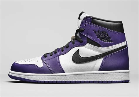 Air Jordan 1 Court Purple - US Europe Release Dates | SneakerNews.com