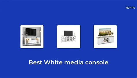 Amazing White Media Console That You Don't Want To Missing Out On