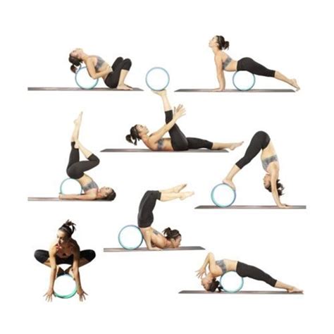 45 Selected Yoga Wheel Exercise Charts to Keep You in Shape - Bored Art