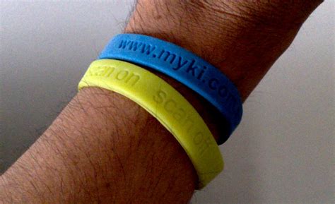 Myki wristbands from 2009 - later they changed the term fr… | Flickr