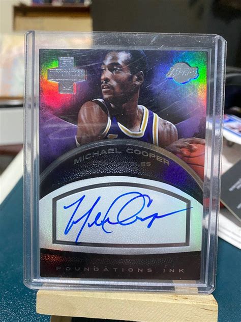 Michael Cooper NBA LEGEND AUTOGRAPH ON-CARD, Hobbies & Toys, Toys ...