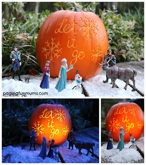 Disney Frozen Pumpkin Carving Ideas