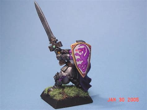 Stern as a Purple Dragon Knight of Cormyr - Show Off: Painting - Reaper ...