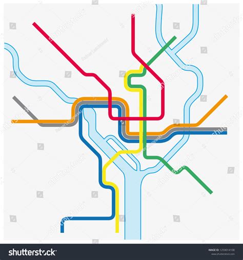 Dc Metro Map: Over 21 Royalty-Free Licensable Stock Illustrations ...